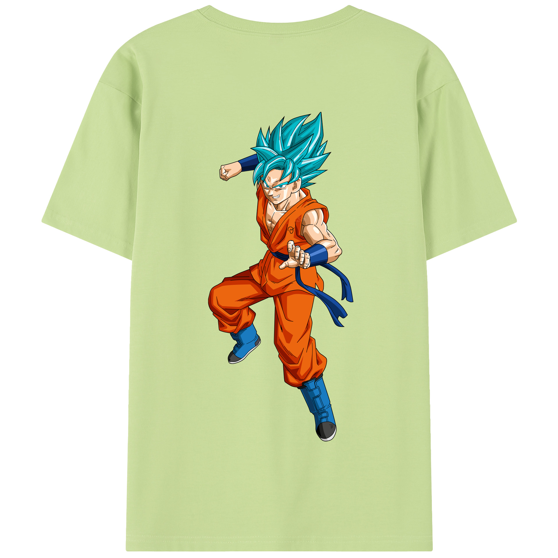 （画像用） ドラゴンボール ベジット DRAGON BALL Vegetto 綿100％半袖Tシャツ（背面プリント）